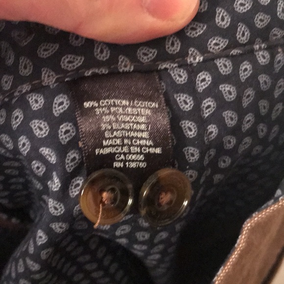 Men’s tan RW&Co dress pants. Size 30x32. - Picture 5 of 5